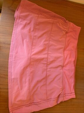 Lululemon purple pace rival tennis skirt with built in shorts